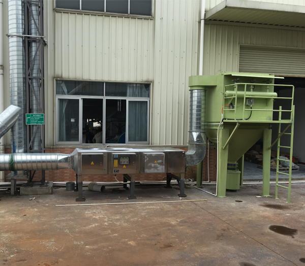 華工佛塑新材料公司塑膠廠(chǎng)有機(jī)廢氣處理