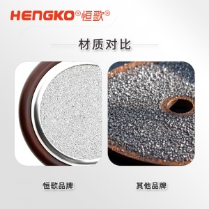 高流量超純氣體擴(kuò)散器_316L不銹鋼真空納米過濾器